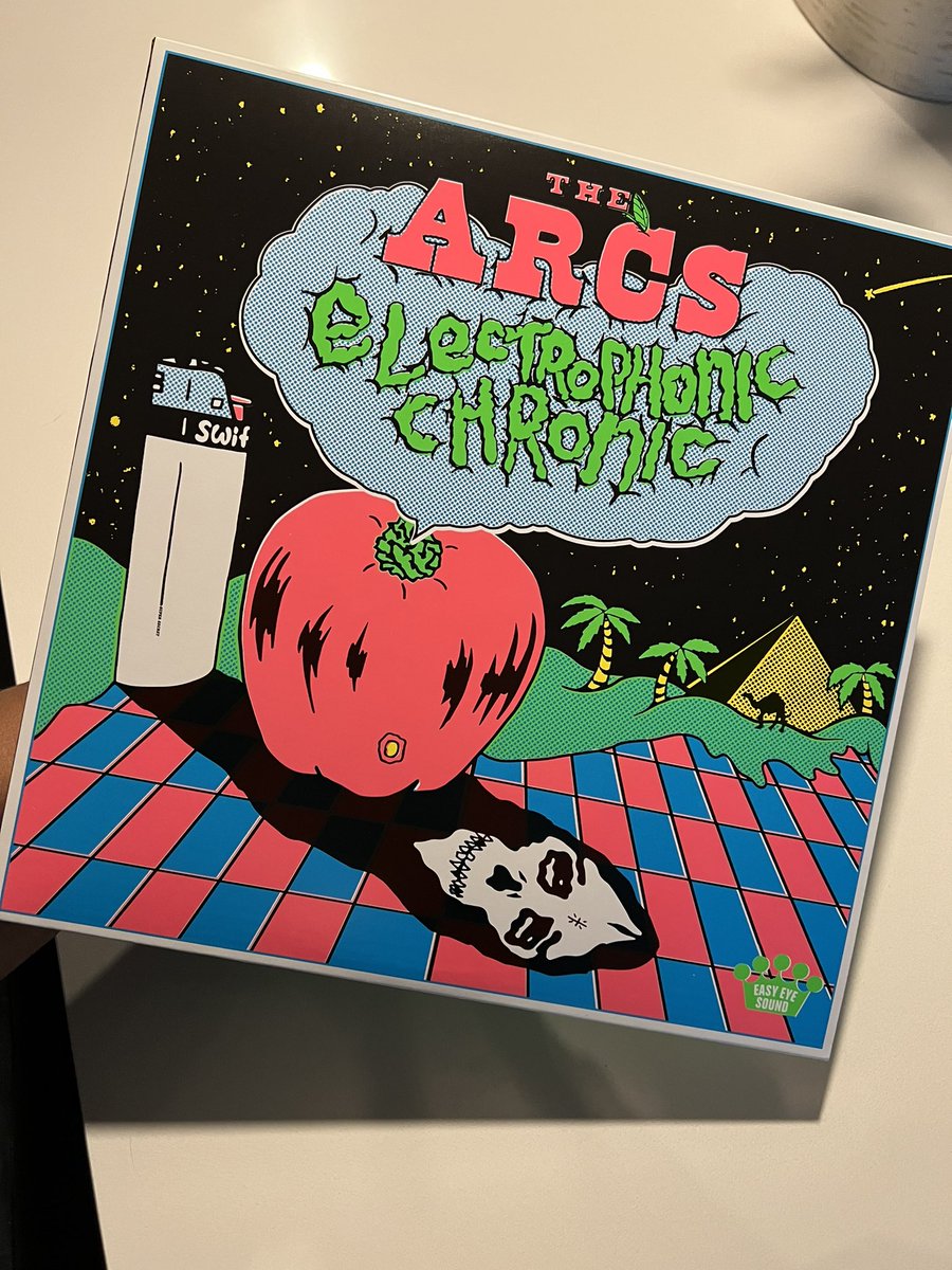 TimDotZero's tweet image. I love that new vinyl smell #TheArcs 🔥