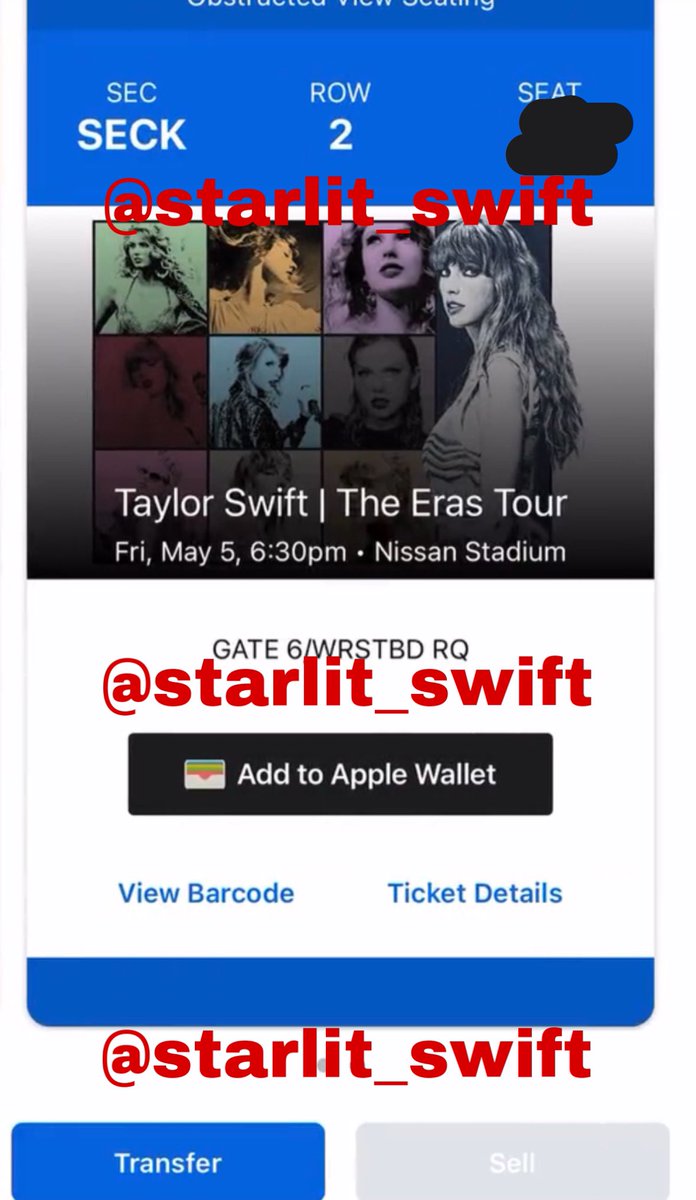 Eras Tour Resell tweet media