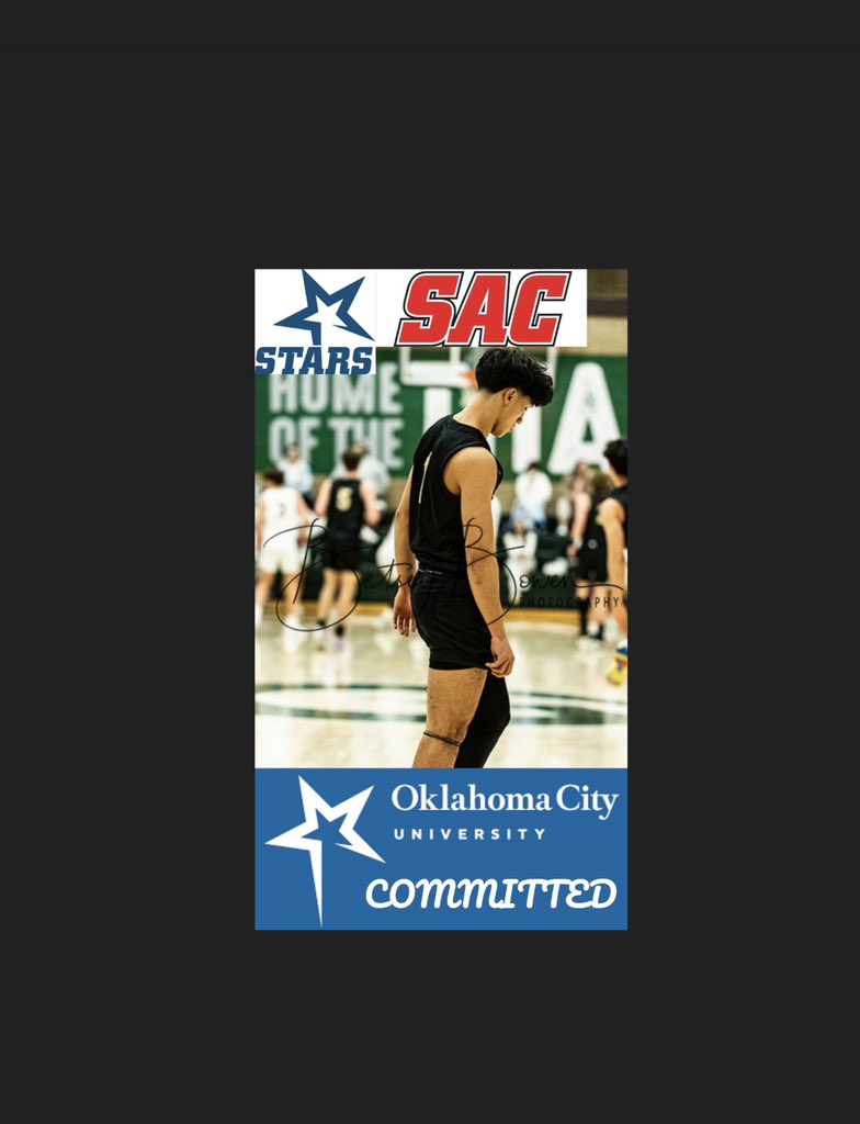 Blessed to say I am committing to Oklahoma City University #GoStars