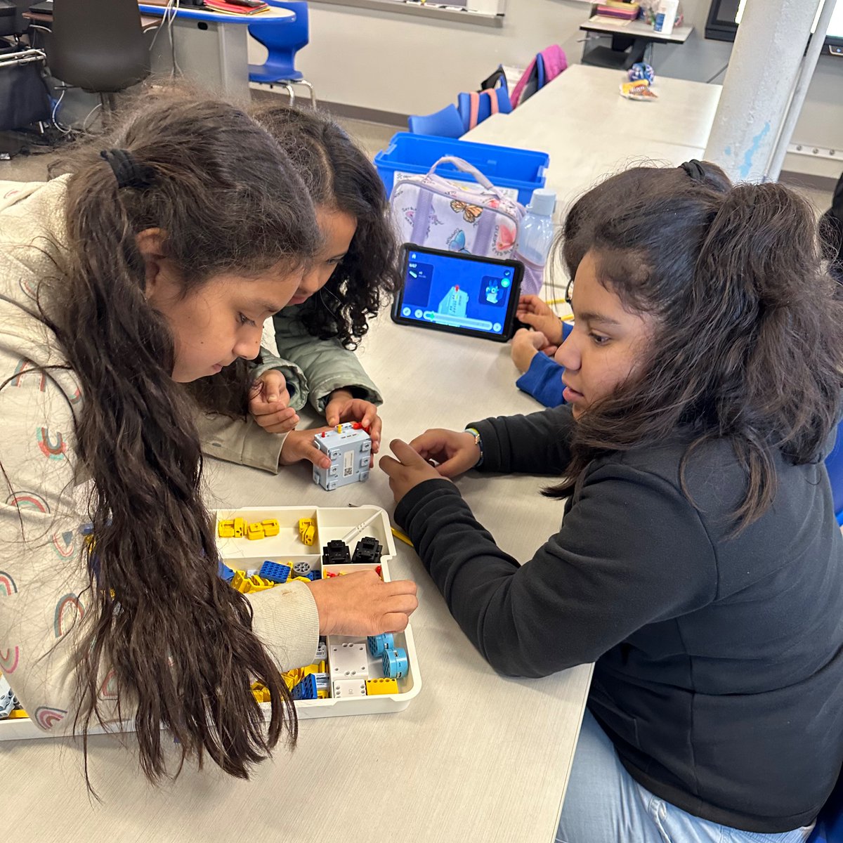 Having a blast in Robotics club. Our first robot we worked on was an Owl. We had so much fun building and then coding it! <a href="/PS66JKO/">JKO Elementary</a>