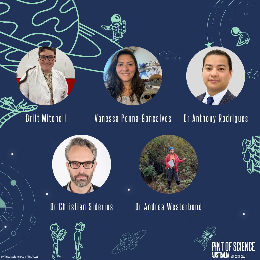 pintofscienceAU's tweet image. Sydney, meet your #PintAU23 speakers!

Our science-savvy presenters are from @UNSW, @Macquarie_Uni, The Royal Botanic Garden, Sydney, @UTSEngage, @NSWDep_Industry, @GarvanInstitute, @austmus &amp;amp; @westernsydneyu &amp;amp; they&apos;re ready to go!

Tickets selling fast: pintofscience.com.au/events/sydney