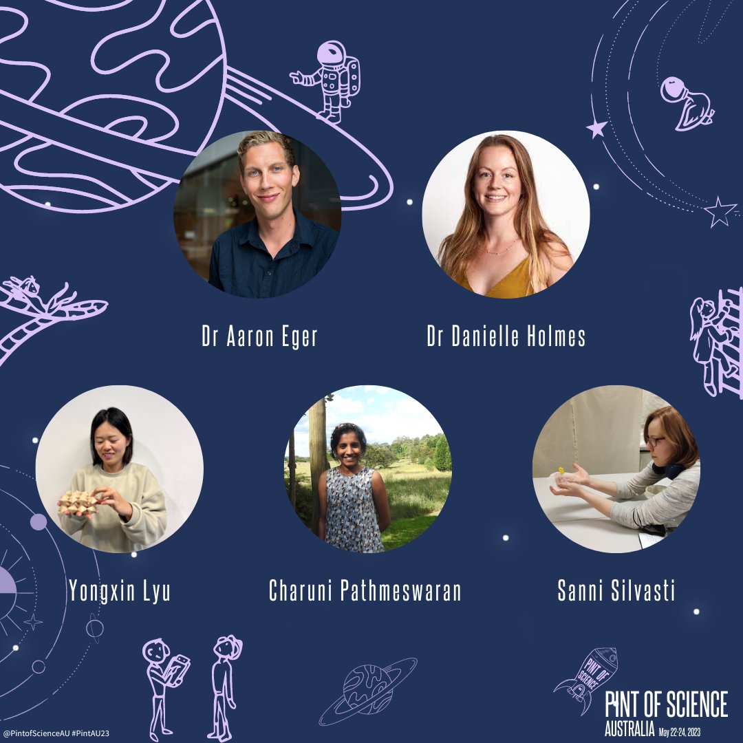 pintofscienceAU's tweet image. Sydney, meet your #PintAU23 speakers!

Our science-savvy presenters are from @UNSW, @Macquarie_Uni, The Royal Botanic Garden, Sydney, @UTSEngage, @NSWDep_Industry, @GarvanInstitute, @austmus &amp;amp; @westernsydneyu &amp;amp; they&apos;re ready to go!

Tickets selling fast: pintofscience.com.au/events/sydney