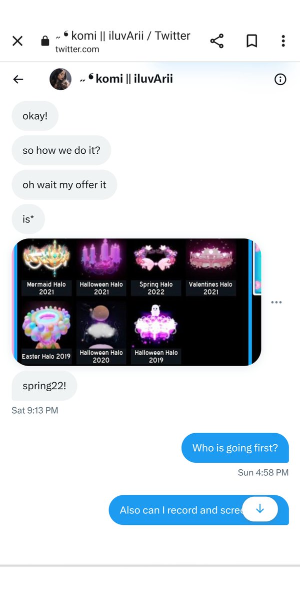ILOVEMYCATSSMAH's tweet photo. I got scammed by @alajsnnsjsncsns for a $25 dollar Amazon gift car
Their Roblox username is @urprettyproblem0
Please retweet to prevent getting scammed!
#report #SCAM #Amazon #giftcard 
#blocked #royalehigh #royalehighcrosstrade https://t.co/e9klQvTa4z