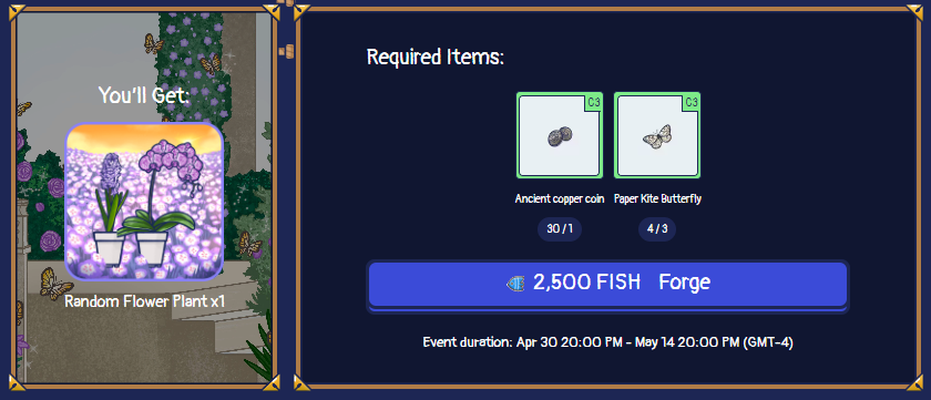iy8034's tweet photo. #Polygonnfts #NFTgaming #NFTcommunity What will I get if I forge something in the #Ottopia Foundry today? LET'S FIND OUT! This should make a plant that I can use in a higher tier recipe that makes an awesome item for the rarity contest (WIN MATIC!) Wow that's lovely! Thx @Appppo! https://t.co/WQp9VcJUNa
