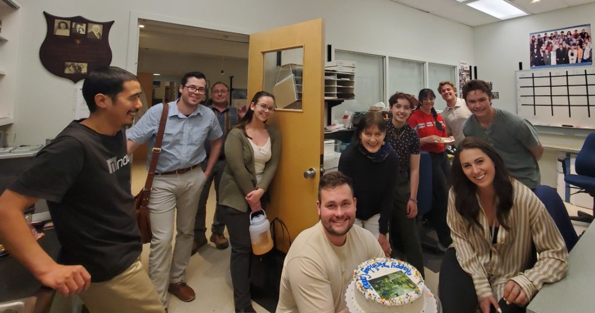 Happy Birthday Connor Snow, PhD student in the Poulin <a href="/marcjpoulin/">Marc Poulin</a> Lab! <a href="/cteplab/">CTEP Laboratory</a> <a href="/BRAININMOTION/">Brain in Motion Team</a> <a href="/NickWBray/">Nick Bray</a> <a href="/HBITOUC/">HBITO</a> !
Thanks, Alison Donald, for the initiative!