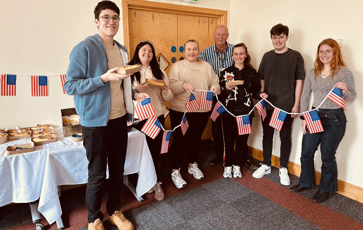Our International Business Management Students @uoc_business School are looking forward to their forthcoming trip to @SusquehannaU So excited to be engaging in activities stateside. Fab lunch and launch @UoCCatering