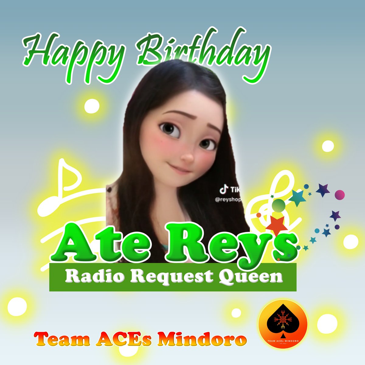 It's your special day!
Happiest birthday to our Radio Request Queen and one of the hard-working ACEs.

We wish you all the best! Have fun and enjoy your day, Ate Reys. @me_reys 

From: Team ACEs Mindoro Family

#HappyBirthdayReys 
#BGYO <a href="/bgyo_ph/">BGYO_PH</a>