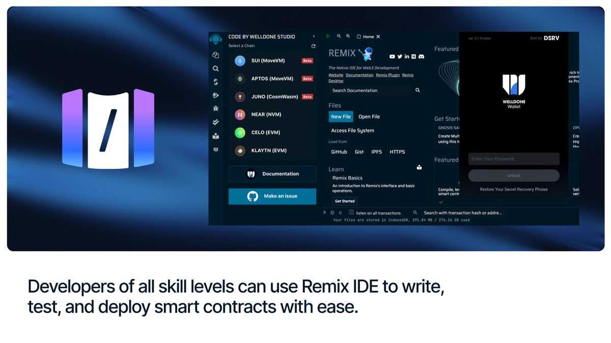 Remix IDE by <a href="/dsrvlabs/">DSRV</a> is a dev environment that enables developers to write, test, and deploy smart contracts with ease. 

🧑‍💻It's tailored to help developers understand Sui’s object-centric data model.

Check them out in the Sui Directory: sui.directory

#BuildOnSui