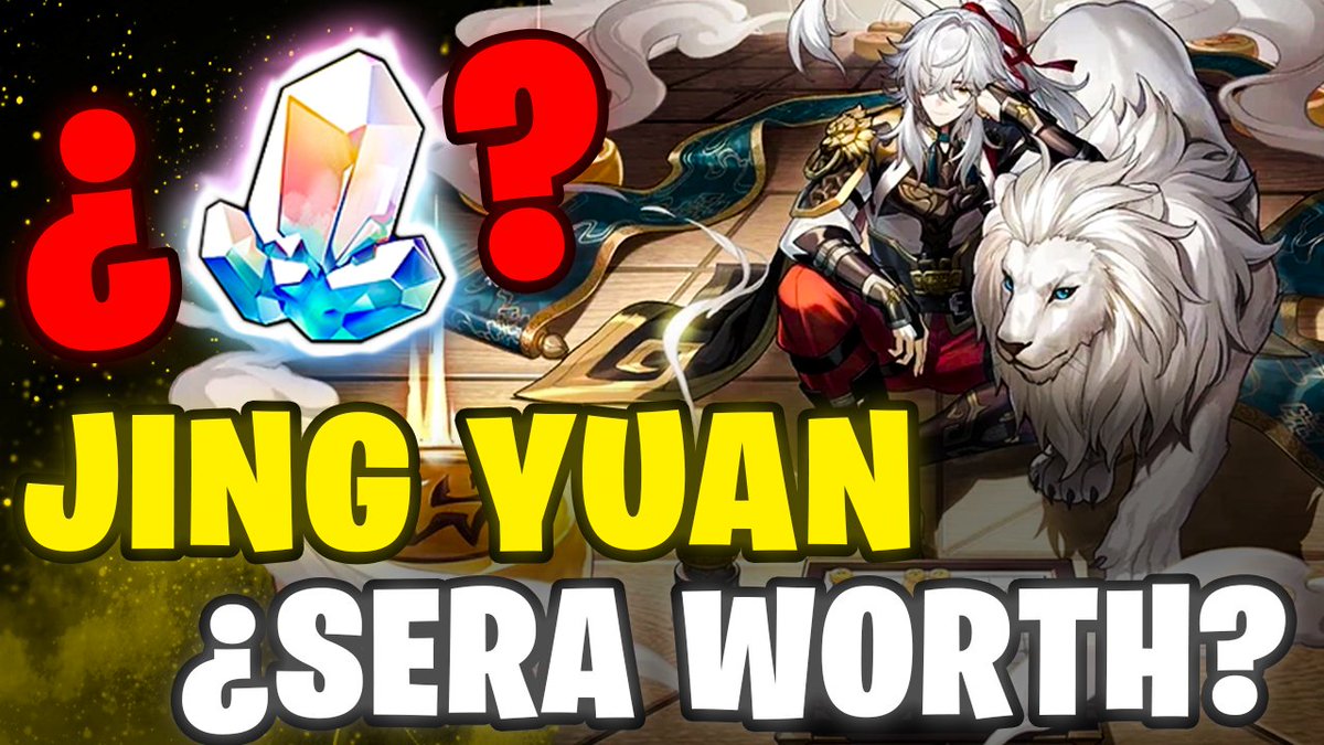 El próximo personaje promocional, se las trae, la ultimate es DIOS
#HonkaiStarRail 

MERECE LA PENA AHORRAR JADES?? 💎 Análisis de Jing Yuan | Honkai Star Rail 

✨youtube.com/watch?v=_xgvXa…

<a href="/honkaisr_es/">Honkai: Star Rail ES</a> <a href="/honkaistarrail/">Honkai: Star Rail</a>
