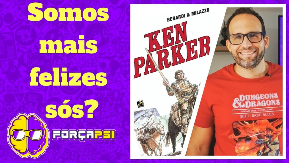 GUGAssaur's tweet photo. Olá amigos! Hoje, no Força Psi, utilizo o Ken Parker e o filme de faroeste que inspirou a sua criação, "Mais Forte que a Vingança"(1972), para falar sobre isolamento social e o papel das outras pessoas em nosso crescimento pessoal.
Assistam!

https://t.co/Pmxmrd7tn7 https://t.co/YZ24Afu7DM