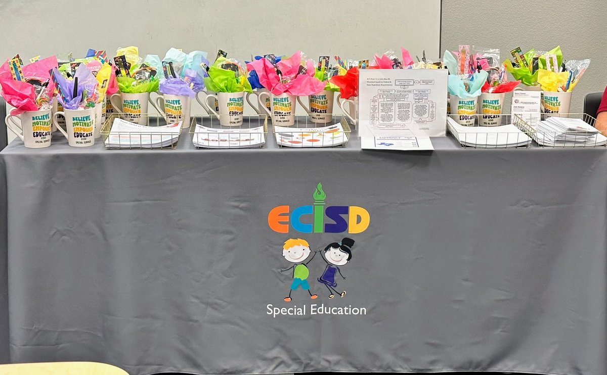 Shoutout to our @ECISDSpecialEdu department for presenting to our Ector County Childcare Coalition!! 🥳 “Reaching out to the community to share the services and support that we have in @EctorCountyISD is our top priority!!”⭐️