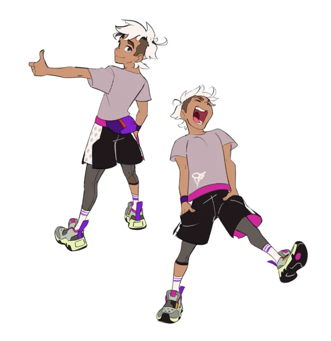 Isaac's redesign. Might need to tweak the hair a bit to make it less of a pain to draw but yeah