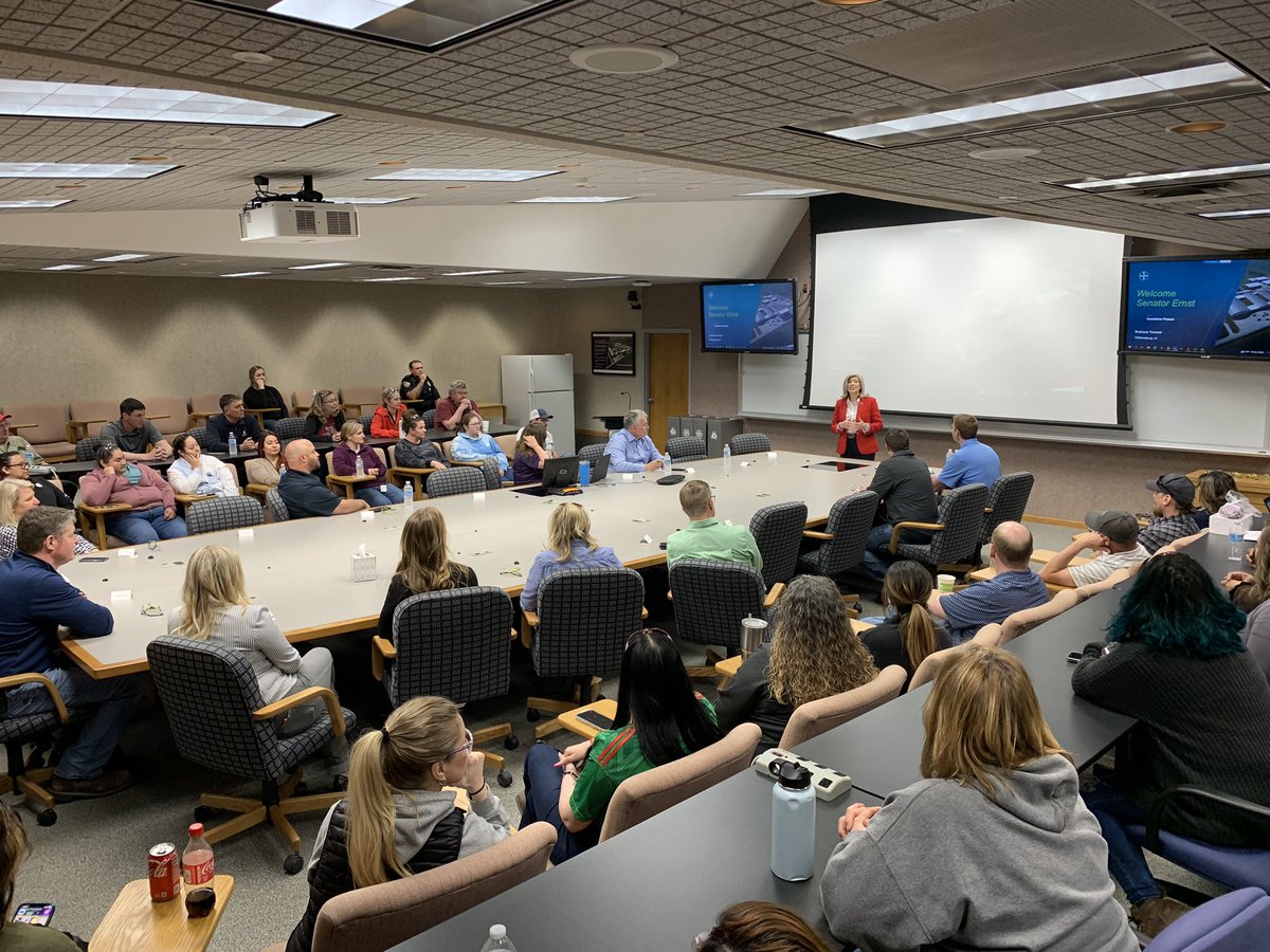 Joni Ernst on Twitter "Thank you to Bayer in Iowa County for hosting