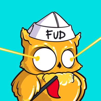 sniped <a href="/FuddiesNFT/">Fuddies</a> WEN GOLD FUR / LASER EYE DAO #FUD