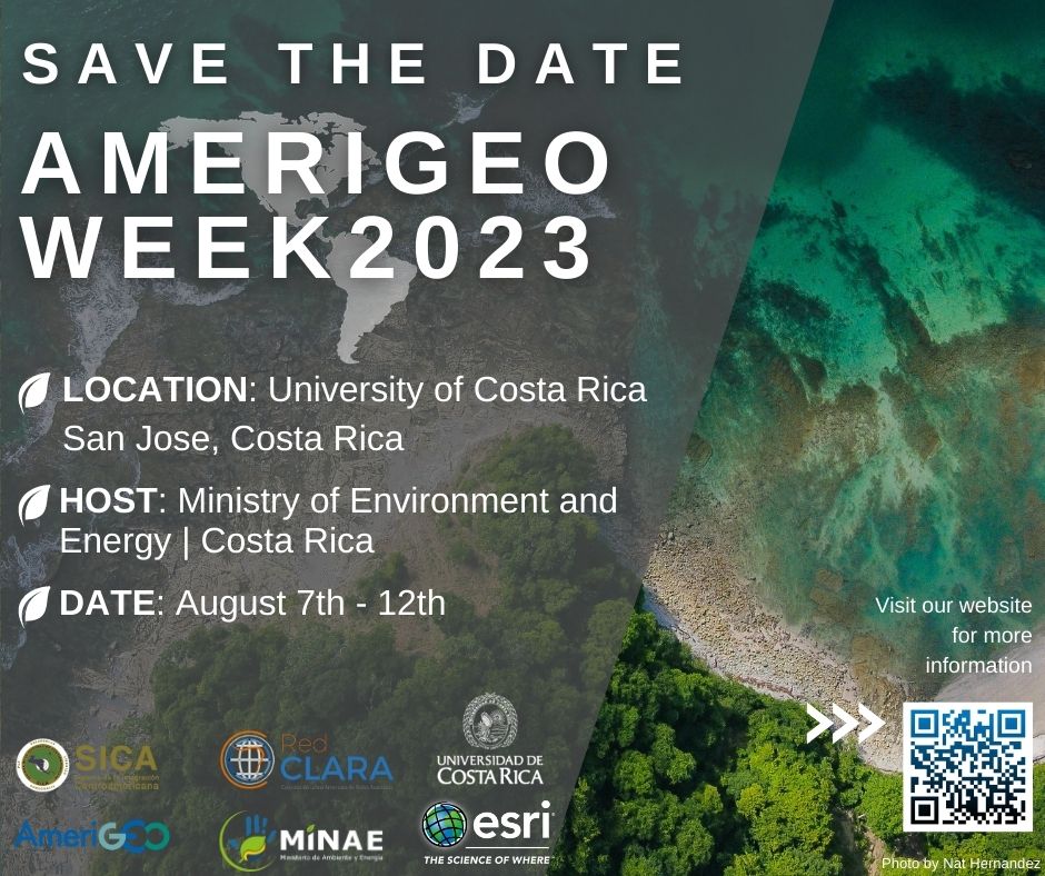 AmeriGEO (@amerigeo) on Twitter photo 🚨Registration for #AmeriGEOWeek2023 is now open! Don't miss this opportunity to learn about data-driven solutions for a sustainable planet. Register now: 2023amerigeoweek.amerigeo.org
🇨🇷<a href="/CRMinae/">Ministerio de Ambiente y Energía de Costa Rica</a>
📍<a href="/UniversidadCR/">UCR</a>
📅 Aug. 7 - 12
#DataDrivenSolutions #DataForASustainablePlanet 🛰️🌎 🚨Registration for #AmeriGEOWeek2023 is now open! Don't miss this opportunity to learn about data-driven solutions for a sustainable planet. Register now: 2023amerigeoweek.amerigeo.org
🇨🇷<a href="/CRMinae/">Ministerio de Ambiente y Energía de Costa Rica</a>
📍<a href="/UniversidadCR/">UCR</a>
📅 Aug. 7 - 12
#DataDrivenSolutions #DataForASustainablePlanet 🛰️🌎