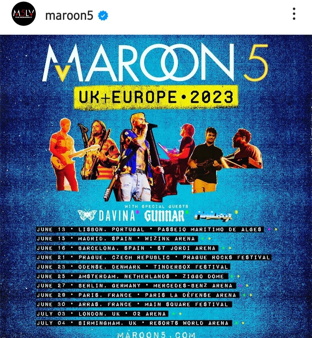 Who Is Touring In The Uk 2024 Image to u