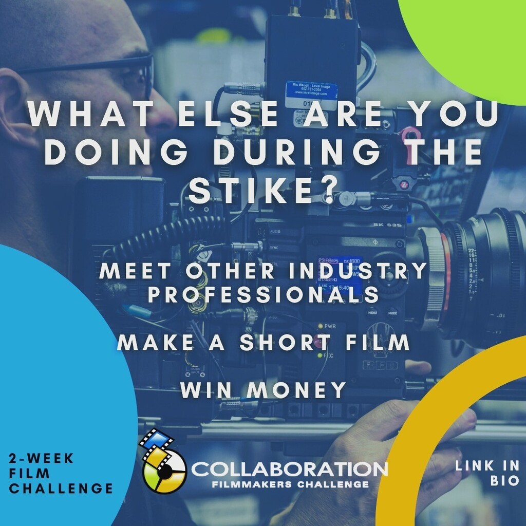 The #Writers are on strike, and they should be! That doesn't mean you need to stop making movies!
.
.
.
#writersguild #writersstrike #setlife #makingmovies #shortfilm #firsttimefilmmaker #filmproblems #setproblems #actorslife #directorslife #filmlife