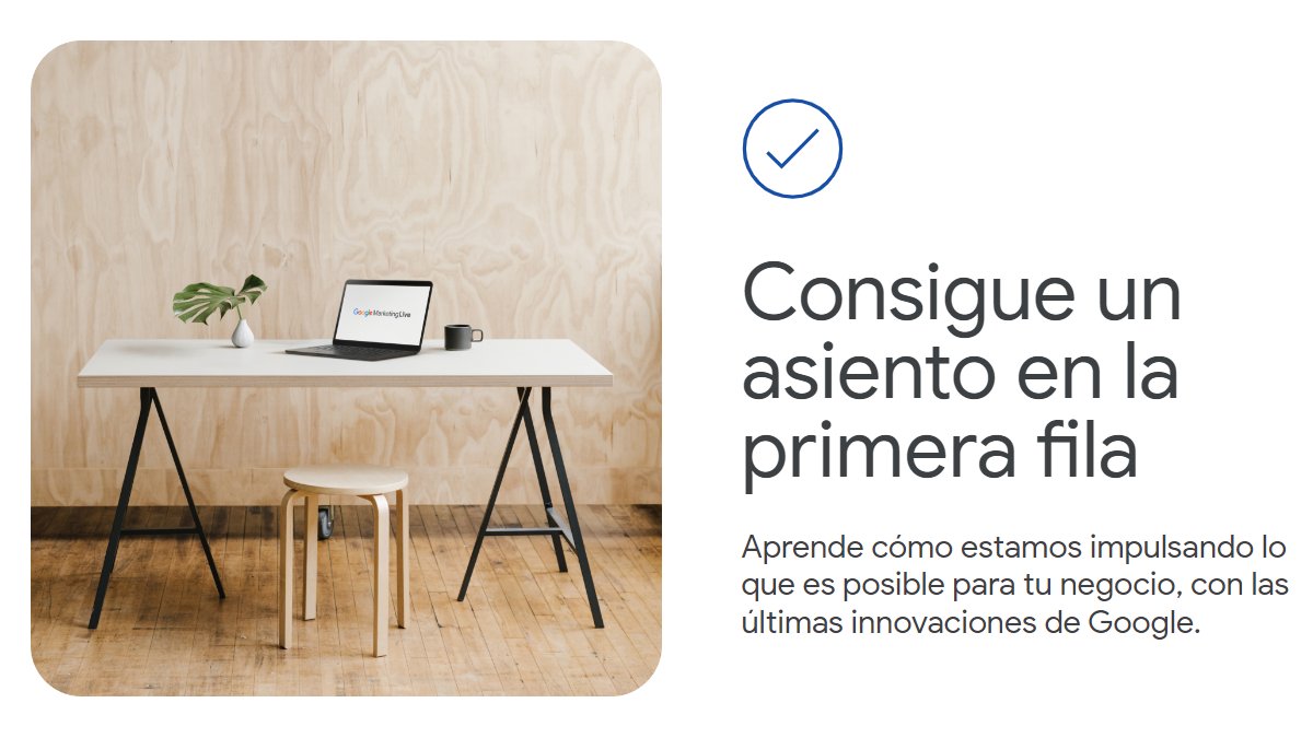 El día 24 de mayo nos espera el Google Marketing Live 2023 🥳 No te olvides de registrar aquí: googlemarketinglive.com/digital?lang=es
#GoogleAds #PPC #SEM #MarketingDigital
