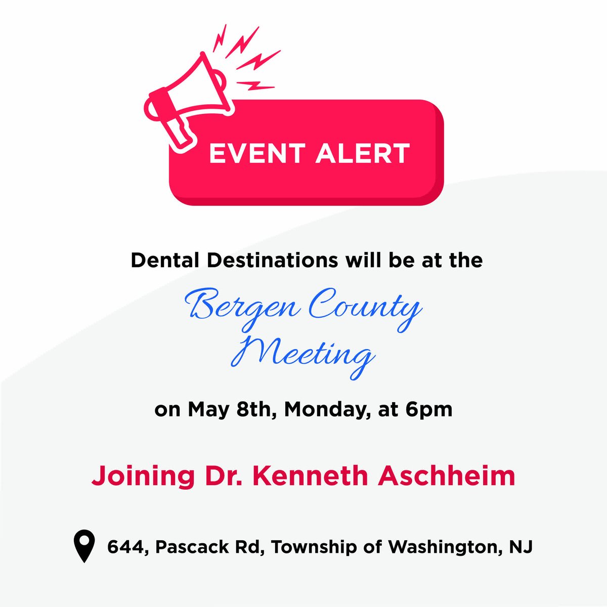 DentDest's tweet image. We are thrilled to announce that Dental Destinations will be joining the Bergen County meeting. 

We look forward to an evening full of learning and sharing experiences.

#Dentaldestinations #dinnerevent #practicetransitions #dentalcommunity #dentalevents