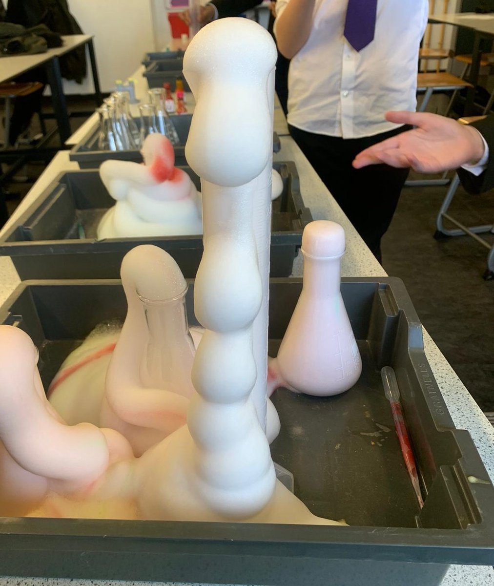 Science club have been investigating different catalysts, with some exciting results! 
#elephantstoothpaste