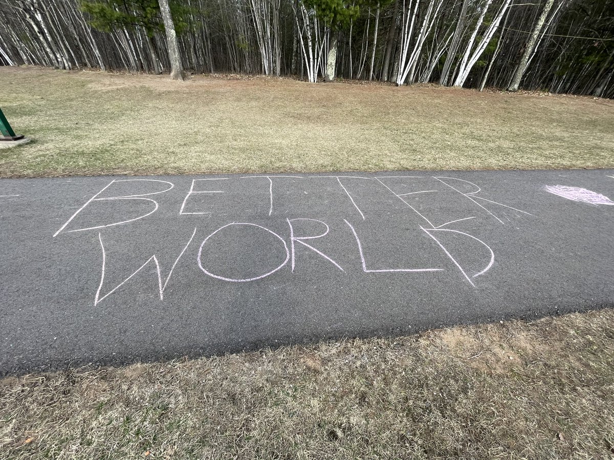 AV-W (Arbor Vitae -Woodruff) stepped up for #BetterWorldDay 
Support for the Indigenous community and the Natural World <a href="/ELeducation/">EL Education</a> #WeAreCrew