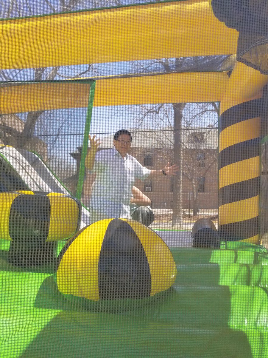 UMNMorris's tweet photo. Happy last day of classes!  #springsemester2023 #bouncehousefun #illstudytomorrow https://t.co/8Aac1Od0m5
