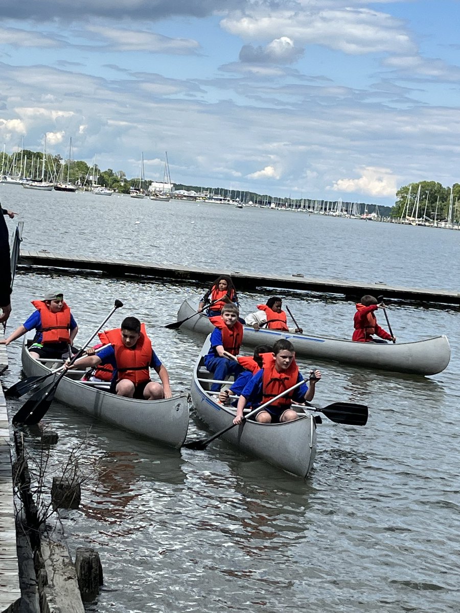 CES 5th grade had a great day at West River!