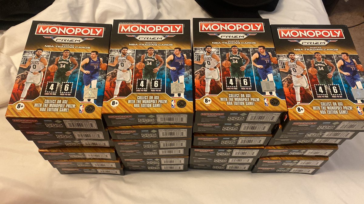 RipsAndSlips's tweet image. For sale! Dm for details

#blasterbox #basketballcards #monopolyprizm #target #thehobby #forsale #prizm #paniniamerica