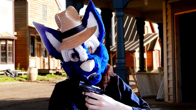 Cowboy Bloofy!🤠
#FursuitFriday