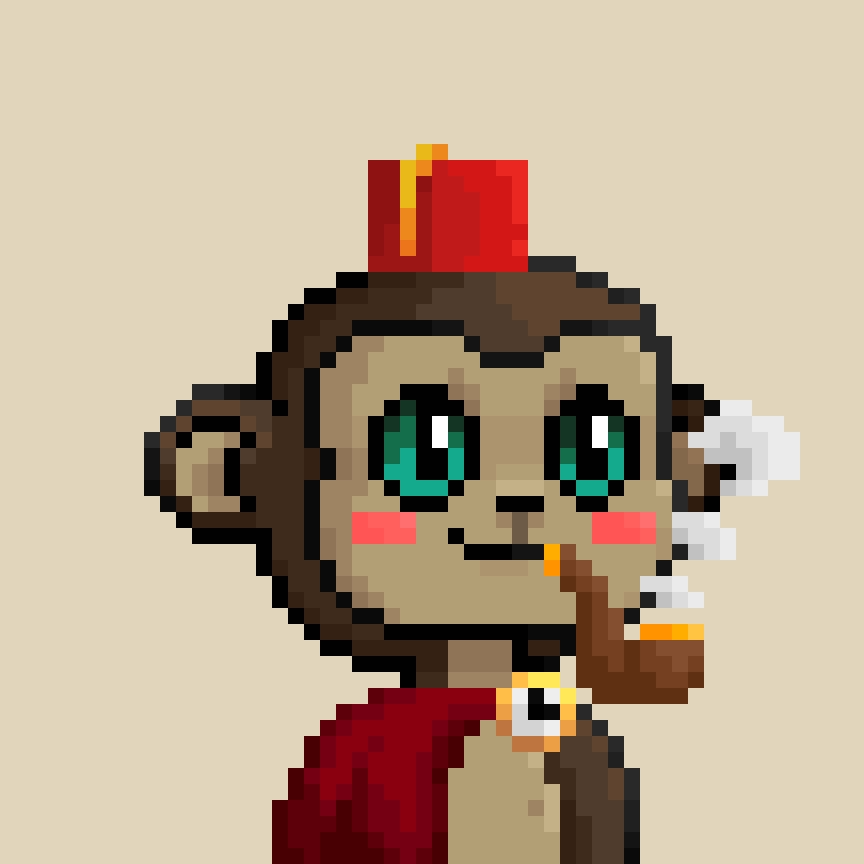 Cryptoposse's tweet photo. #pixelart @PrimPrimatesNFT I AM MY PP AND MY PP IS ME 🐒 🌎 #LFPP https://t.co/dFw955KVyx