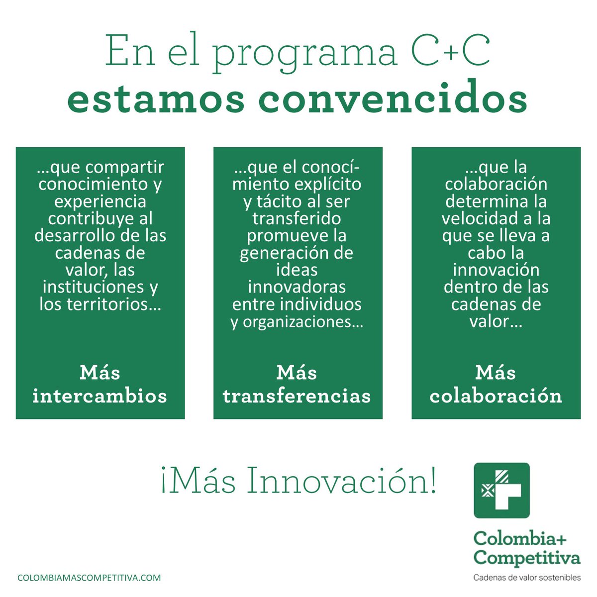 colombiamascom1's tweet photo. #Hilo
En C+C buscamos instituciones, grupos de investigación, desarrollo y/o innovación, que trabajen en la cadena de #ingredientesNaturales (industrias alimentos y/o cosmética)

Buscamos fortalecer colaboraciones académicas, científicas, institucionales a largo plazo
entre 🇨🇴y🇨🇭 https://t.co/Dzv8yjGgX7
