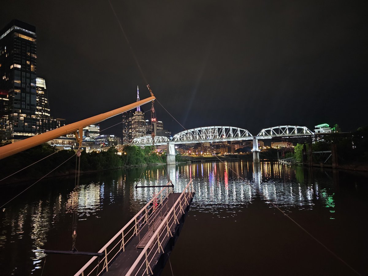 lifeengineerco's tweet image. Isn&apos;t this fun? We had a great time aboard the General Jackson Showboat on the Cumberland River. Rusty Lindquist, CEO and Sara Hurd, COO, getting ready to board! #Nashville #WFSVision23 #lifeengineering @General_Jackson