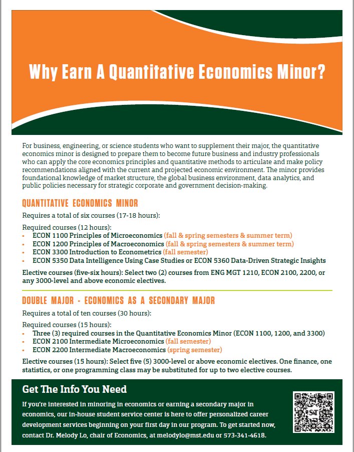 SandTCompSci's tweet image. CURRENT STUDENTS:

Check out this opportunity to advance your professional development and gain more insight into the economics side of business!💼