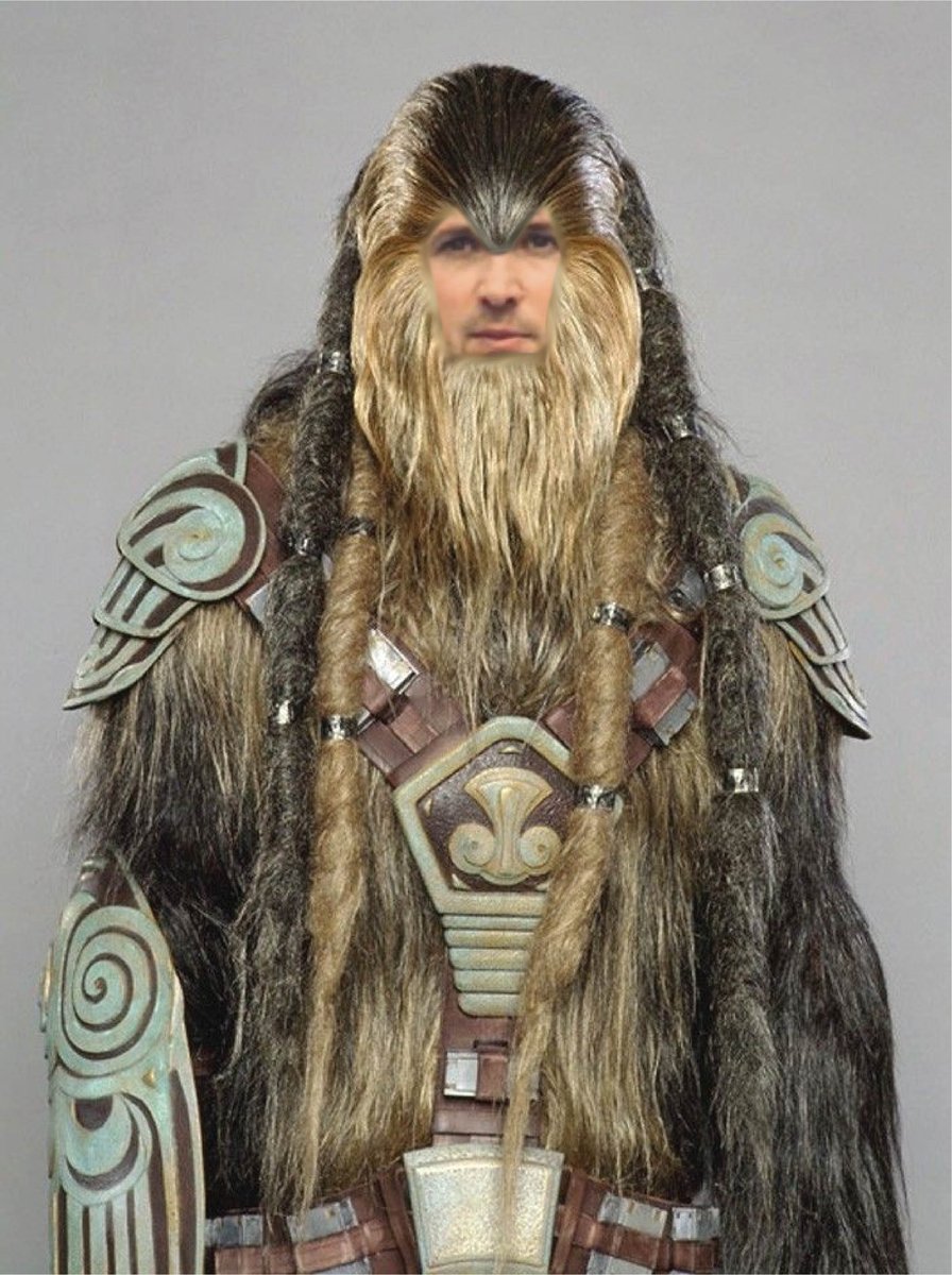 @BenLloydHoes Or a Wookie Warrior? 

#BenLloydHughes #StarWars #RevengeOfThe5th