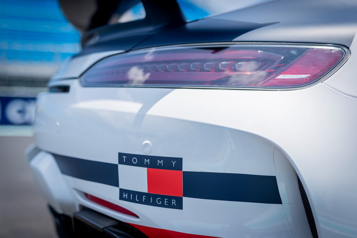 Our <a href="/TommyHilfiger/">Tommy Hilfiger</a> wrapped AMG. 😍