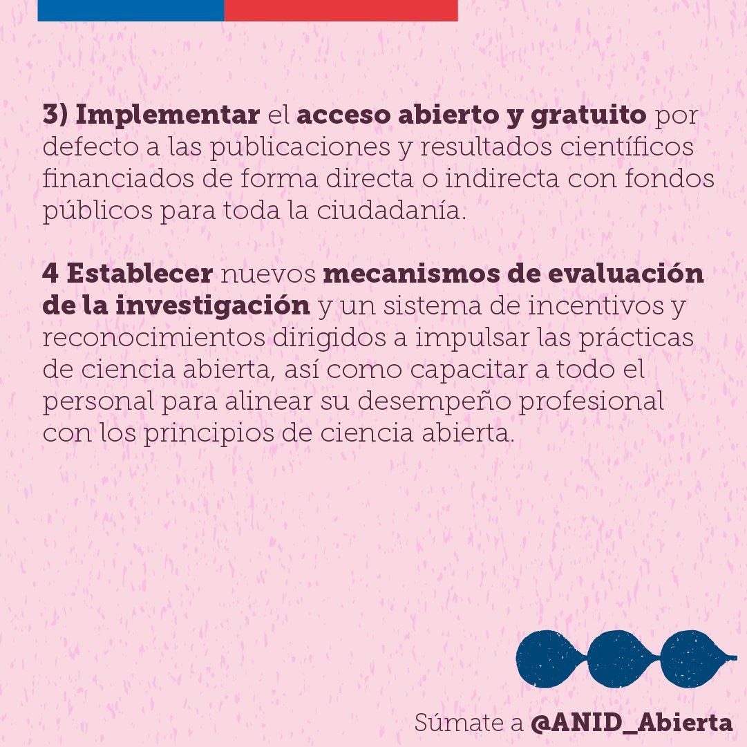 ANID_Abierta's tweet photo. #MundoCienciaAbierta
🇪🇸España:
El @CienciaGob anunció la aprobación de la Estrategia Nacional de Ciencia Abierta en España que se ejecutará entre 2023 y 2027.
Te invitamos a conocer sus objetivos ⬇️

⦿Descarga el documento ➡️https://t.co/1WjfYQHz89 https://t.co/FHizsg6xRb