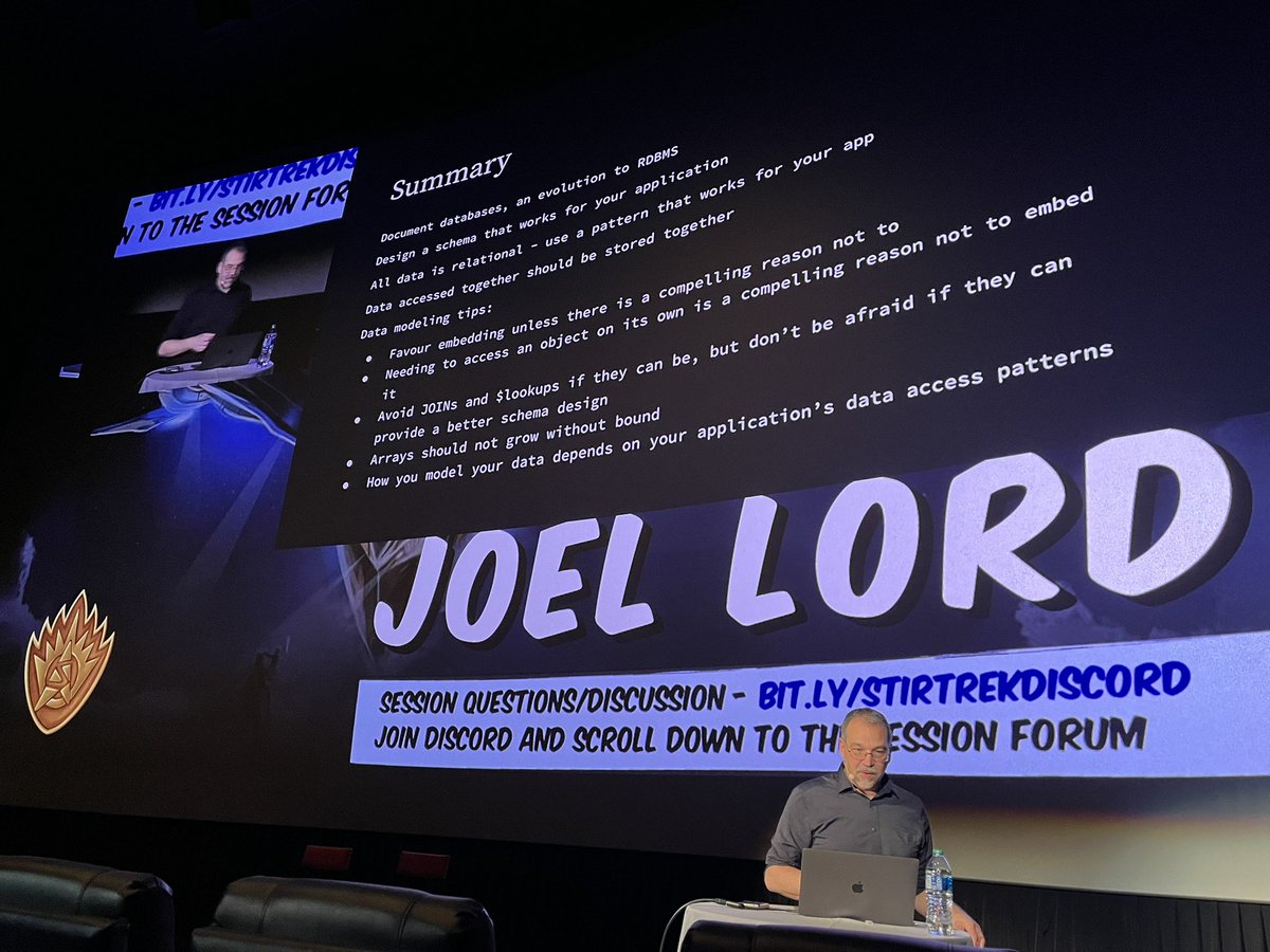 But actually, thank you <a href="/joel__lord/">Joel Lord</a> for teaching me how to improve my data modeling using <a href="/MongoDB/">MongoDB</a> 🍃