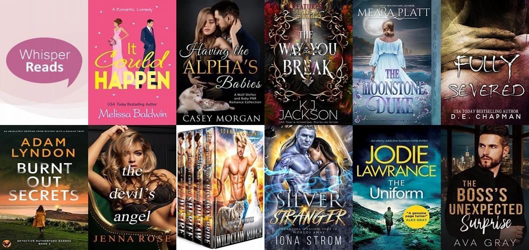 Whisper_Reads's tweet photo. ***FREEBIES &amp; DEALS for this week***
-by amazing New York Times and USA TODAY bestselling authors
https://t.co/Adir1b4UDJ
.
 #freebie #books #bookdeals #Free #library #freeromance #freebestseller #amazingbooks #freebies #Deals #amazing #amazingbooks #freebies #booklover https://t.co/NbvlyClIiW