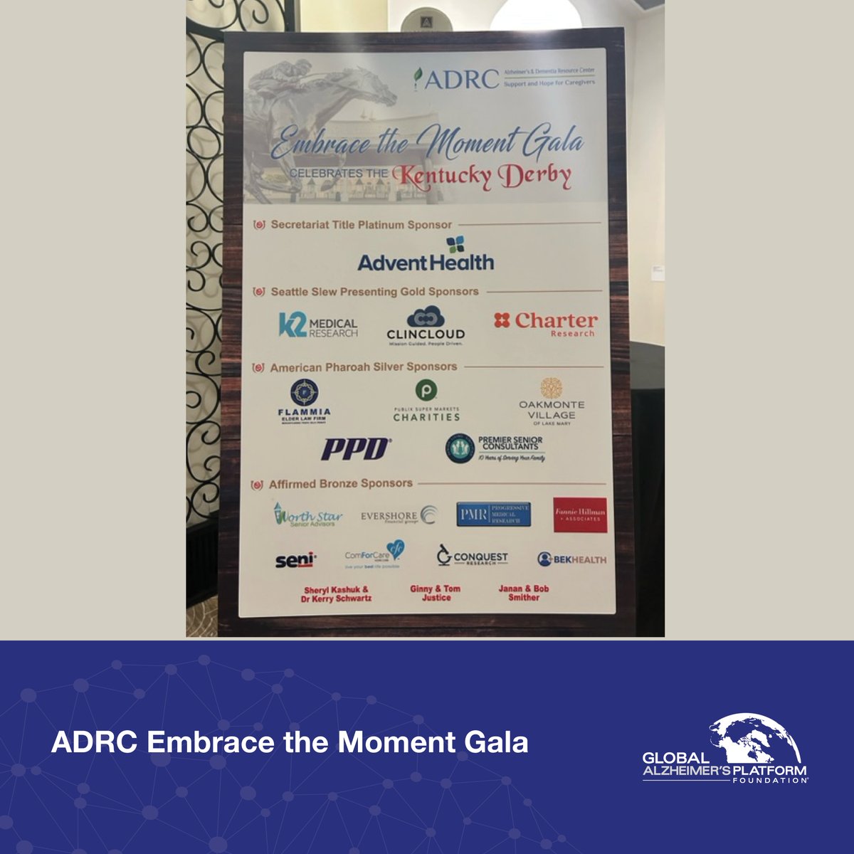 GAP team member Katy Smith was delighted to attend <a href="/ADRCcares/">ADRCcares</a> ‘Embrace the Moment Gala', with our #GAP-Net site <a href="/ClinCloud/">ClinCloud Clinical Research</a> and enjoyed seeing all of our central Florida sites come together to provide support and hope for caregivers 👏