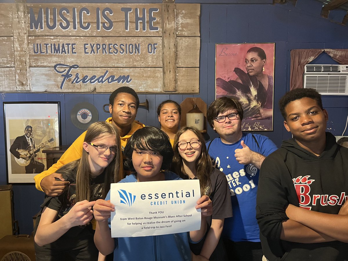 WBRM's tweet photo. Our Blues After School Program students had a blast at @jazzfest last weekend thanks to Community Outreach Tickets provided by @Jazznheritage ! 

#jazzfestcommunity #jazzfestoutreach https://t.co/X5zryEuSXX