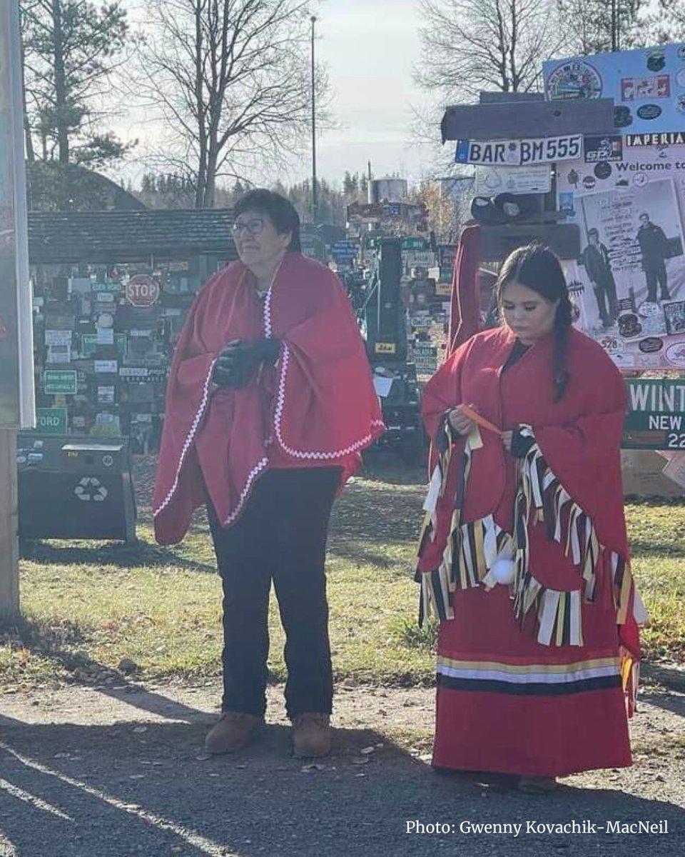 Liard_FN's tweet photo. Today is #RedDressDay, the National Day of Awareness for Missing and Murdered Indigenous Women, Girls and Two-Spirit+ people. 

We remember &amp; uplift the lives and legacies of our stolen sisters, and recognize this disproportionate violence as a national tragedy. #MMIWG2S https://t.co/cmG9WO9qE4