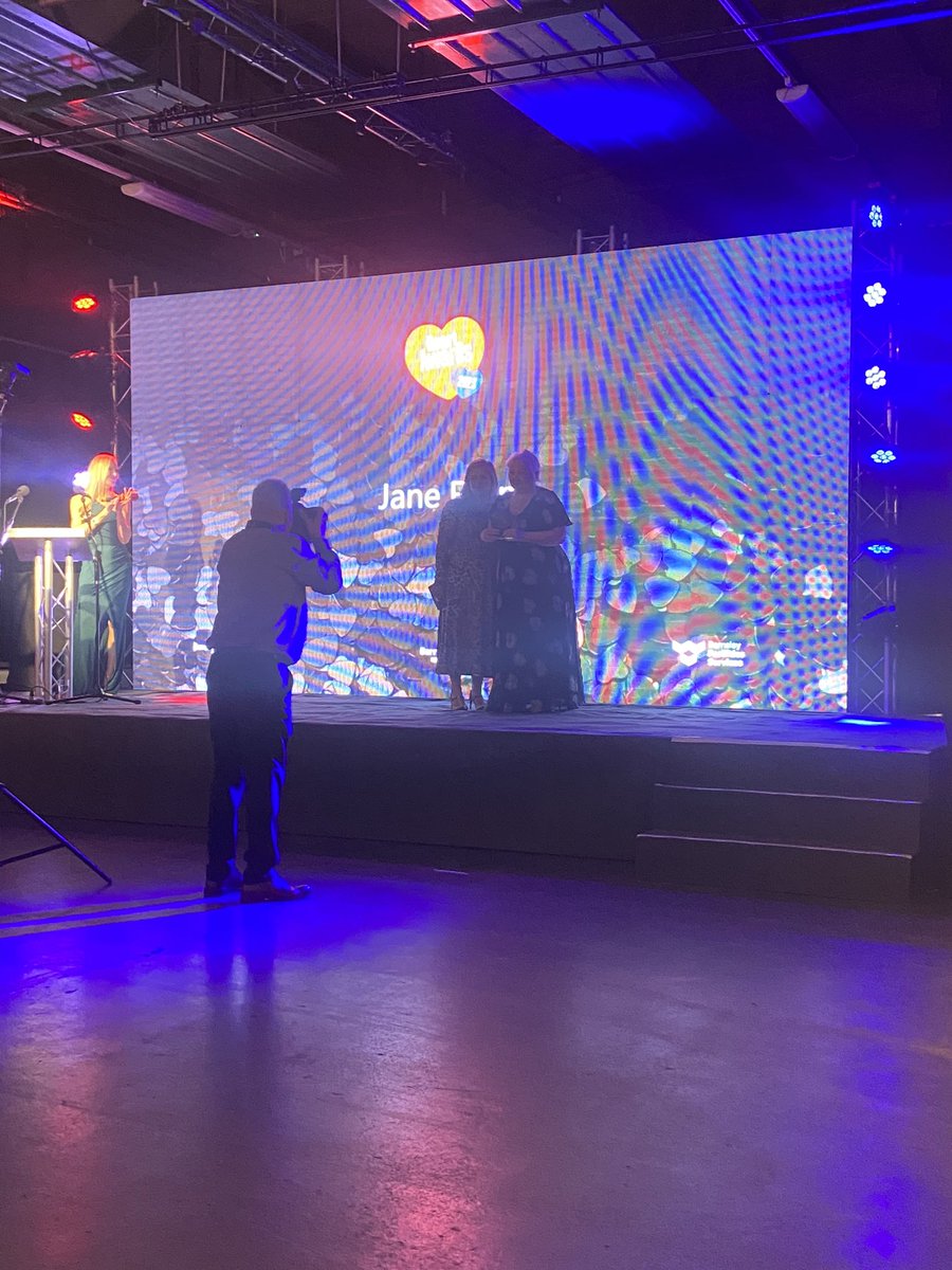 barnshospital's tweet photo. Congratulations to Jane Evans on winning our Individual Clinical Award! #BHNFTHeartAwards ❤️ https://t.co/9fjh3QxYzP