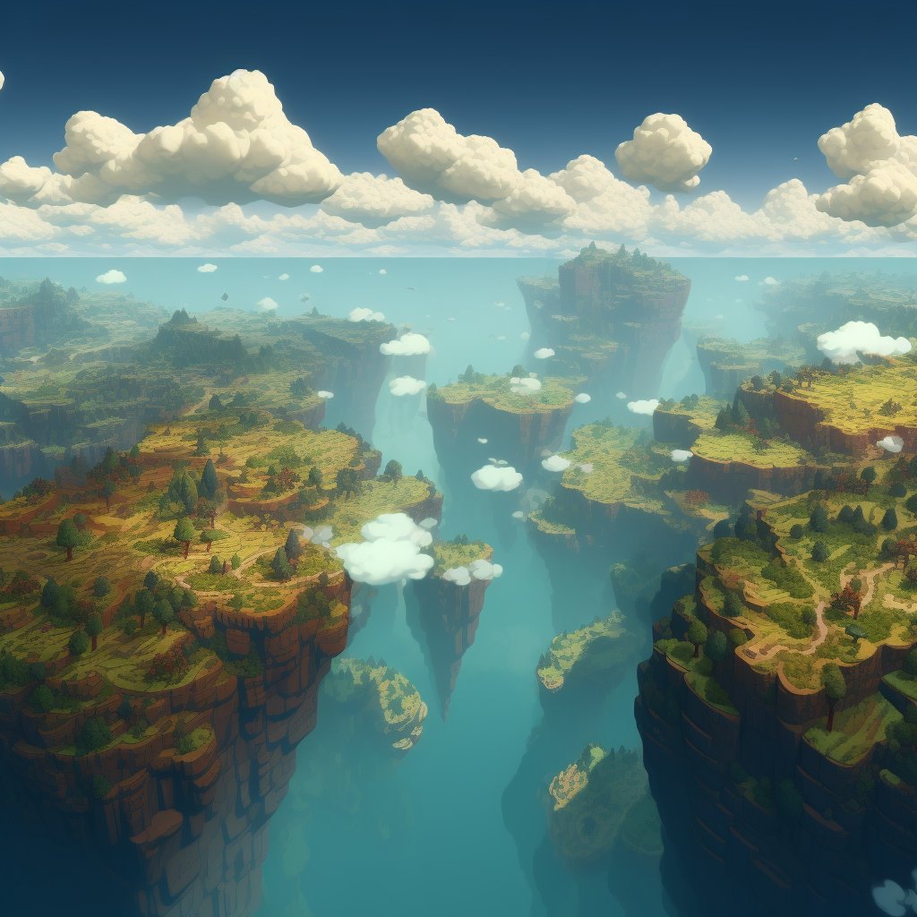 smolverse's tweet photo. The @darkbrightgames team is hard at work building Smolville 🎮

EEEEEnjoy some sweet concept art of the Smolville islands from art director J4ME5 before the weekend 🏝️

Which island do you wanna EEEEExplore? https://t.co/UwwQx792Td