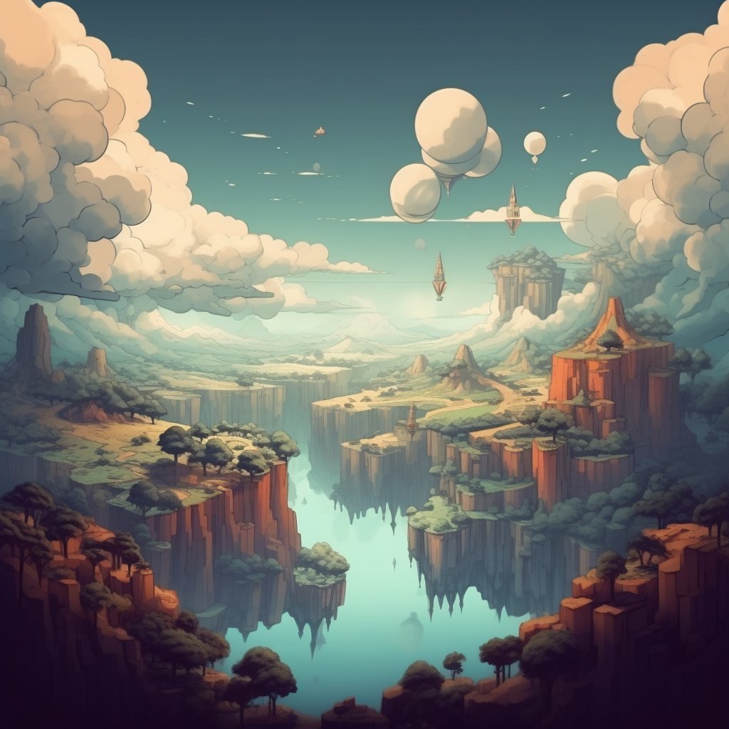 smolverse's tweet photo. The @darkbrightgames team is hard at work building Smolville 🎮

EEEEEnjoy some sweet concept art of the Smolville islands from art director J4ME5 before the weekend 🏝️

Which island do you wanna EEEEExplore? https://t.co/UwwQx792Td