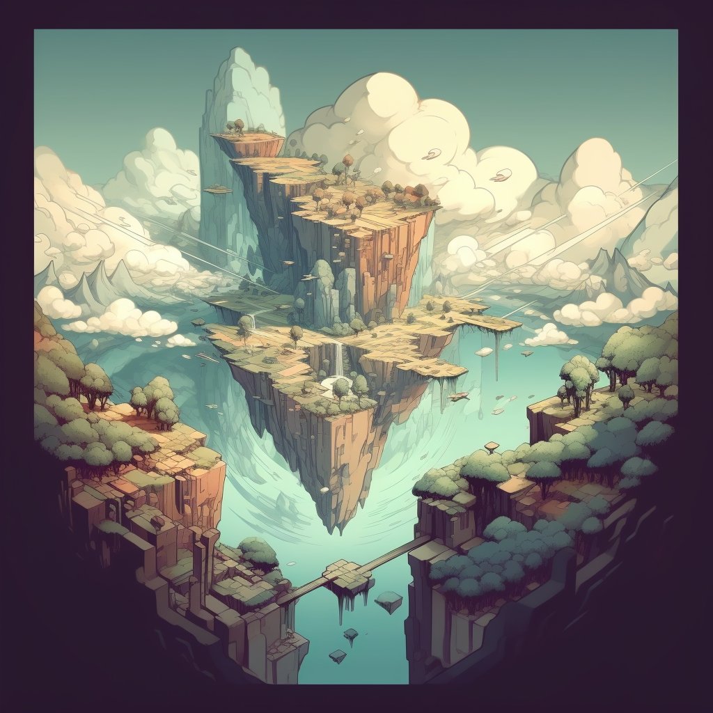 smolverse's tweet photo. The @darkbrightgames team is hard at work building Smolville 🎮

EEEEEnjoy some sweet concept art of the Smolville islands from art director J4ME5 before the weekend 🏝️

Which island do you wanna EEEEExplore? https://t.co/UwwQx792Td