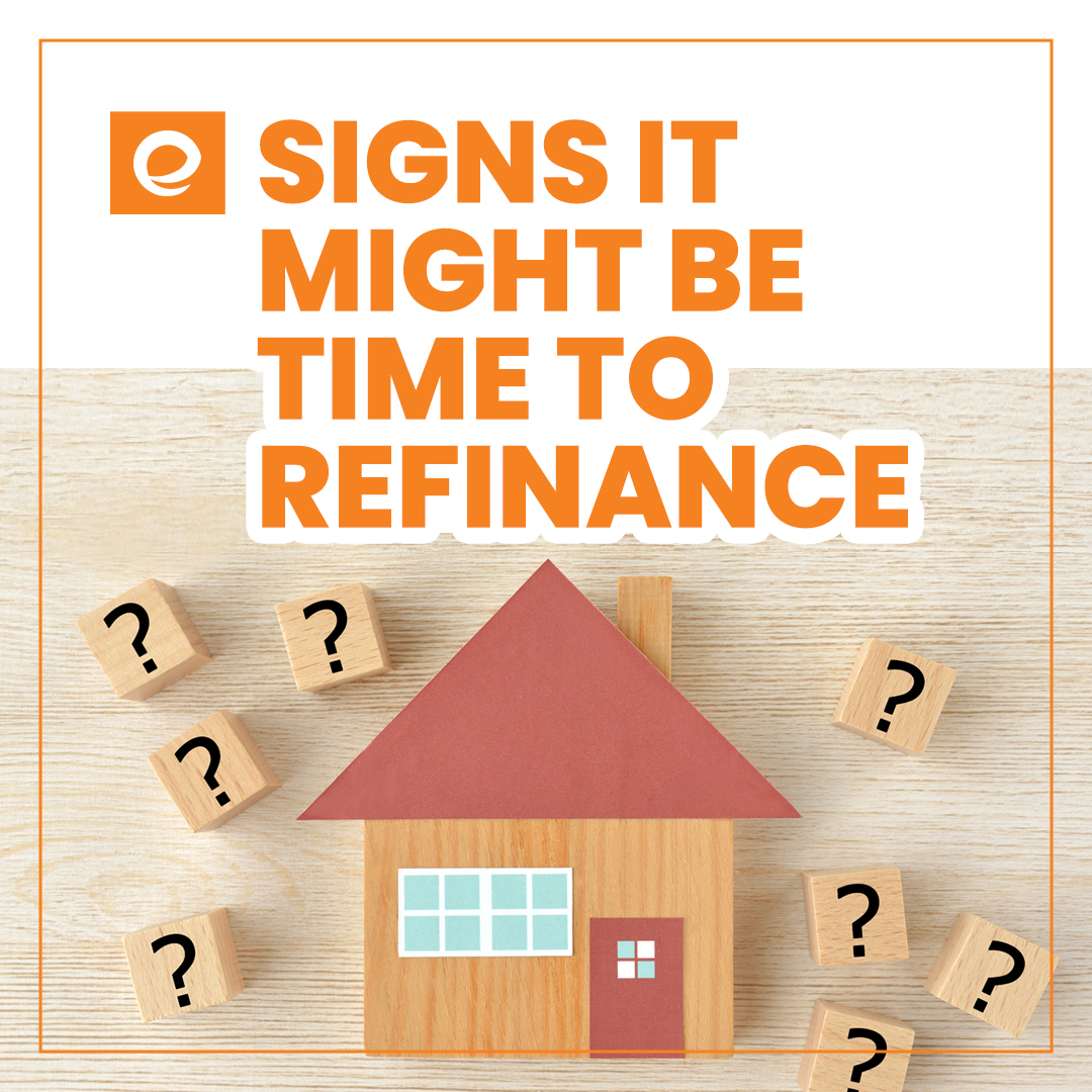 You may be able to save money – and reach your financial goals sooner – by refinancing your home. But how do you know if it's the right move for you? Here are some signs that it may be time to #refinance your #mortgage: bit.ly/3B4TsId