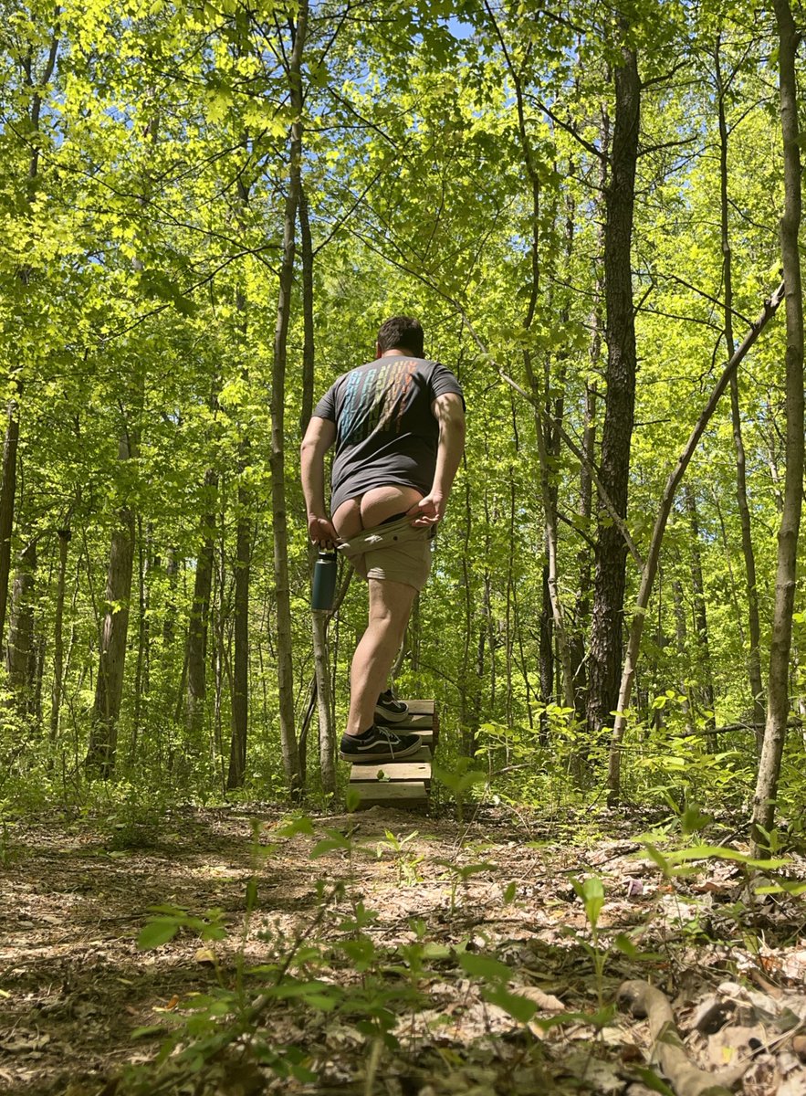 previnvers's tweet photo. Went on a hike and had some fun ;) I think the other guys liked my jock https://t.co/hiQ0yjGcKL