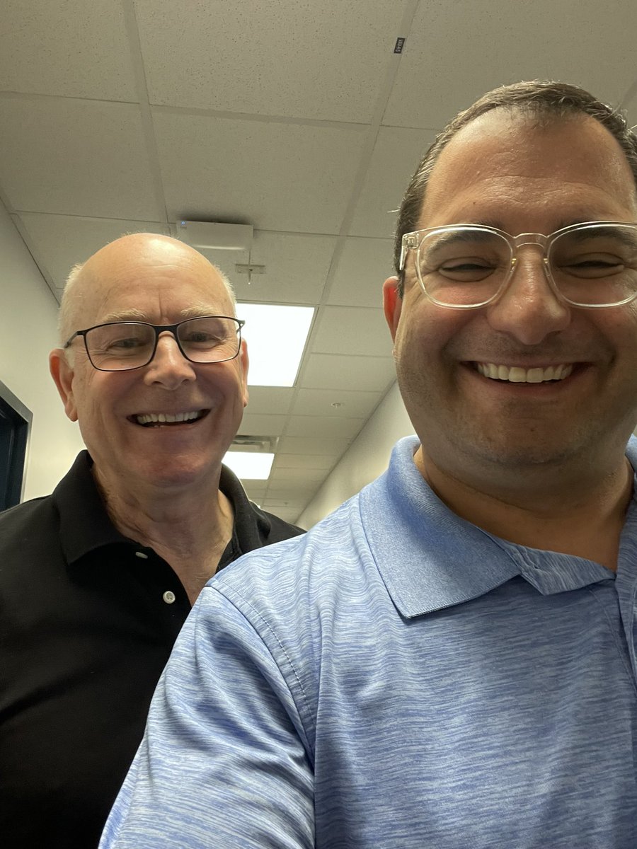 DrMarkShanoff's tweet photo. Fourth stop on #FiveVisitFriday was to pay homage to an amazing IT Administrator, Steve Grupp, celebrating his retirement today. Steve is one of the great people in OCPS and his professionalism and knowledge will be missed! Best of luck on your new adventures! @OCPSnews https://t.co/aaYvRc2NCm