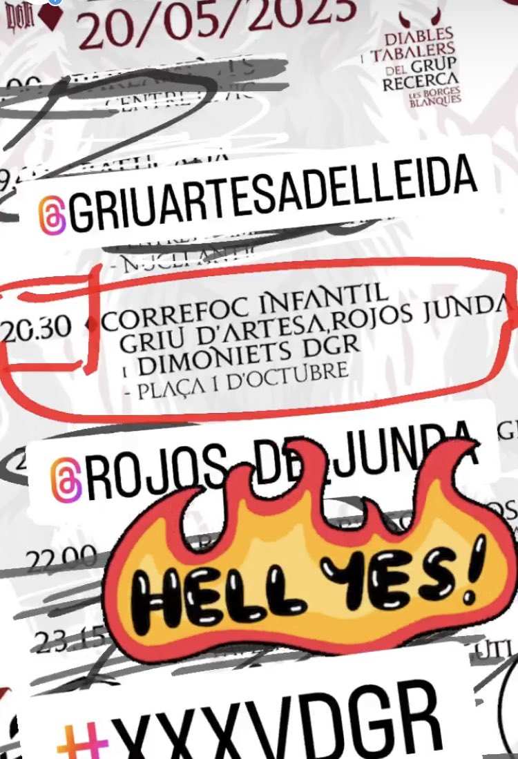 diables_dgr's tweet photo. Qui parla tot sol, parla amb lo Dimoni.
#XXXVDGR https://t.co/dectrqk9bW