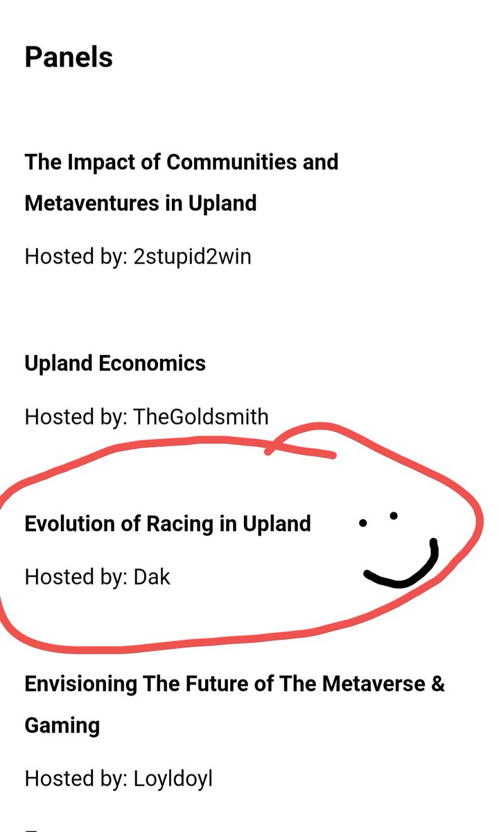 DakDmg's tweet photo. @UplandMe Super excited about this!! Looking forward to the conversation. #Racing #Metaverse #MRNN https://t.co/ic5WZgCPnT